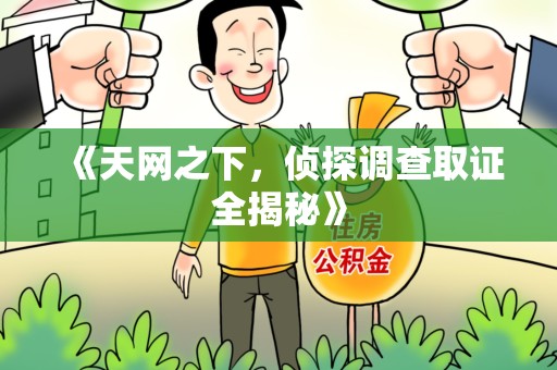 仓山《天网之下，侦探调查取证全揭秘》