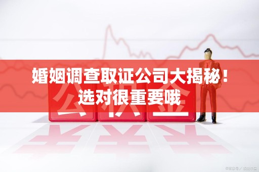 仓山婚姻调查取证公司大揭秘！选对很重要哦